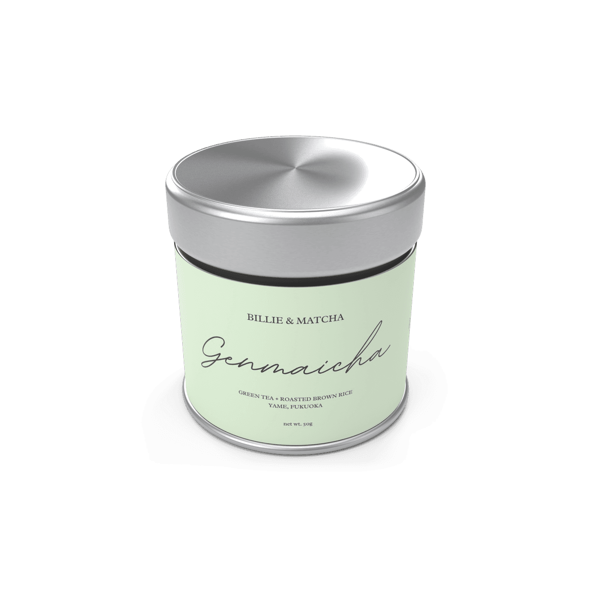 Genmaicha tin, Billie & Matcha